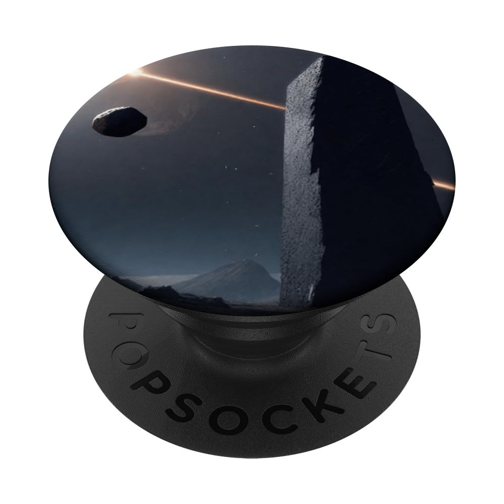 Galactic Monolith Adventure SciFi Video Game Space Print PopSockets Swappable PopGrip