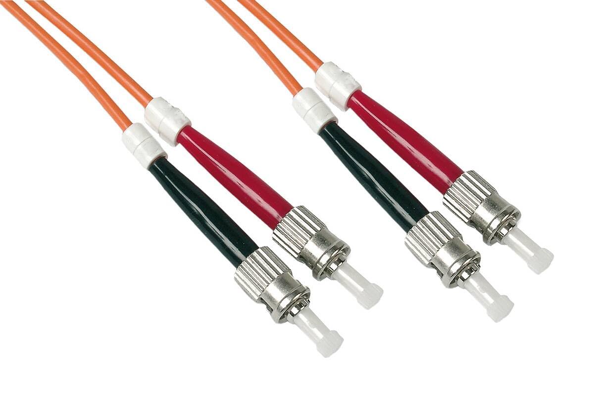 LINK LKST2503 Fibre Optic Cable ST A ST MULTIMODE DUPLEX OM2 50/125 MT.3