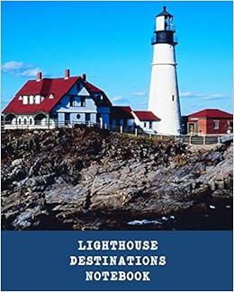 Lighthouse Destinations Notebook Prompted Journal Lighthouse