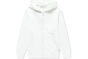 AMERICLOUD Kids Soft Brushed Fleece Zip Up Hoodie Casual Sport Hooded Sweatshirt with Pockets for Boys or Girls 3-12 Years