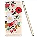 iPhone 6 Case,FEIKESI iPhone 6 Soft Flexible TPU Transparent Skin Scratch-Proof Protective Case Cover Skin for iPhone 6 (4.7-inch)- Dahlia