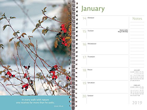 2019 Simplicity - Inspirations for a Simpler Life 18-Month Weekly Planner: by Sellers Publishing, 6 x 9; (CW-0494)