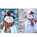 2 Pack 30X40 cm 5D DIY Diamond Painting Kits Snowman Full Drill Rhinestone Embroidery Cross Stitch Painting for Christmas Home Decor (Snowman)