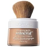 L'Oréal Paris True Match Loose Powder Mineral Foundation, Classic Beige, 0.35 oz.