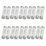 uxcell 20 Pcs 500V 8A Cylinder Cap Ceramic Fast Blow Fuse Links 10x38mm
