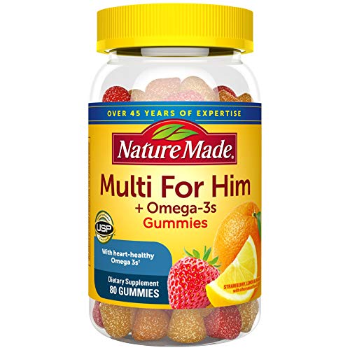 Nature Made Multivitamin for Him with Omega3, Mens Multivitamins for