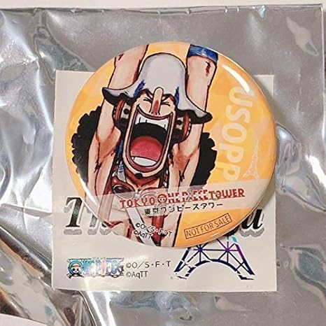 One Piece 東京ワンピースタワー 缶バッジ ウソップ アイドル 芸能人グッズ 通販 Amazon