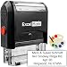 Self Inking Rubber Stamp with up to 4 Lines of Custom Text (42A1848)