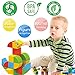 Magnetic Blocks Set for Kids ,30pcs Educational Blocks with Shapes, Colorful Stacking Blocks - BPA Free