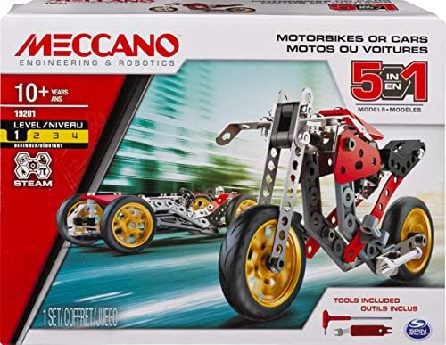Meccano moto 5 modèles Clearance