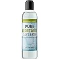 Pure Original Ingredients Vegetable Glycerin (8 fl oz) Food Grade, Vegan, Hypoallergenic, Odorless, Colorless