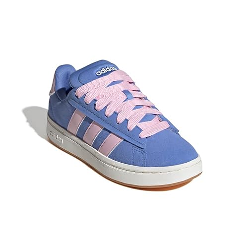 adidas Women's Grand Court Alpha 00s Sneaker, Blue Fusion/Clear Pink/Gum, 11