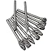Tojwi 10X Solid Carbide Carbide Burrs for Rotary Drill Die Grinder Carving Bit Model: 62934