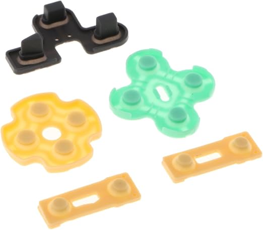 Amazon ソニーps2対応 コントローラ 修理部品 5個入 ボタン 導電性ゴムパッド アクセサリーキット Amazon ソニーps2対応 コントローラ 修理部品 5個入 ボタン 導電性ゴムパッド アクセサリーキット