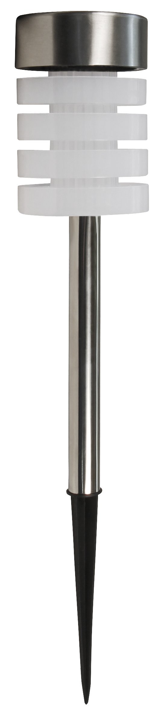 Outdoor Lights Solar 91727 Bollard lamp stainless steel/plastic Multi-Coloured