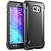 Galaxy S6 Active Case, SUPCASE Unicorn Beetle Series Premium Hybrid Protective Clear Case for Samsung Galaxy S6 ActiveWill Not Fit Galaxy S6, Retail Package (Black/Black)