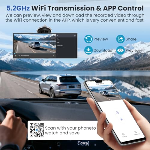 11.5" Carplay Screen for Car, Car Tablet Pro Max 2026 Car Stereo with 4K Front and 1080P Rear Camera, Car Play Screen Wireless CarPlay Android Auto Mirror Link AUX FM Bluetooth 64G SD