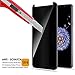 Galaxy S9 Screen Protector Privacy, Asstar Anti Spy Anti-Scratch Anti-Fingerprint Bubble Free Case Friendly Easy Install 9H Hardness Tempered Glass Screen Protector for Samsung Galaxy S9 (2 Pack)