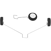 MECCANIXITY RC Airplane Landing Gear Wheels for Toys Airplane Accessories | 1 Set RC Aircraft DIY Parts Plane Jet Replacement