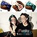 HuaYang|Sweet Korean Style Big Bowknot Hair Band Bow Headband(Black)
