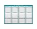 Blue Sky Aqua Academic Year 16/17 Yearly 36 x 24 Horizontal / Vertical Laminated Planner