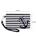 PU Leather Anchor Purse, 8.5