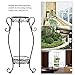 2 Tiers Iron Plant Stand, Metal Potted Plant Stand Flower Pot Rack Display Stand Pots Containers for Indoor Outdoor Balcony, Living Room, Garden and Officethumb 1