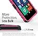 Fosmon [RUGGED] Nokia Lumia 630, Nokia Lumia 635 Case - HYBO-RAGGED Heavy Duty Hybrid Protective Cover with Kickstand - Retail Packaging (Hot Pink)