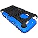 Moto G5 Plus Case, Motorola Moto G Plus (5th Generation) Case, OEAGO [Shockproof] Tough Rugged Dual Layer Protective Case with Kickstand for Motorola Moto G5 Plus (2017) - Blue