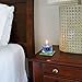 Firefly Fuels Refillable Glass Liquid Candle. Vintage-Look Aura Petite 2.75-oz Reusable Oil Candle for Restaurant Ambience, Indoor Lighting, and Outdoor Events. Use with Liquid Paraffin or Lamp Oil