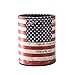 LINKWELL 1PC Antique USA American National Flag PU Leather Pencil Pen Holder Desk Organizer PH09