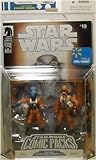 Star Wars Action Figure Comic 2-Pack Dark Horse: Star Wars X-Wing Rogue Squadron #19: Ibtisam and Nrin Vakil
