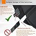 Vesul Retractable Cargo Cover Compatible with Toyota Highlander 2014 2015 2016 2017 2018 2019 Waterproof Security Shade Shield Tonneau Cover Luggage Privacy Screen with Extra Canvas Cover