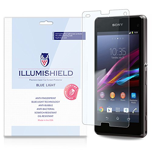 iLLumiShield--Sony-Xperia-Z3-Compact-Screen-Protector-with-HD-Blue-Light-UV-Filter-and-Lifetime-Replacement-Wa