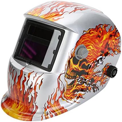 LESOLEIL Electrical Welding Helmet Solar Energy Automatic Grinding Mask