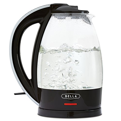 BELLA 7Cup German Schott Glass Electric Kettle with 360 Removable Base