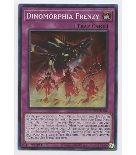 Amazon.com: Dinomorphia Domain - MP23-EN037 - Ultra Rare