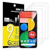 NEW'C Pack of 3, Glass Screen Protector for Google