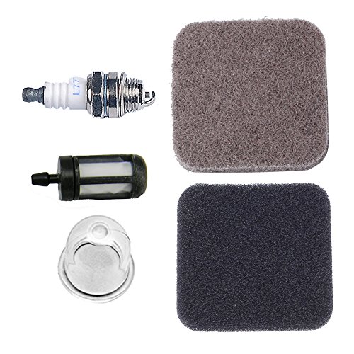HIPA Pre Air Filter with Primer Bulb Fuel Filter Spark Plug for STIHL FS75 FS80 FS85 String Trimmer Brushcutter