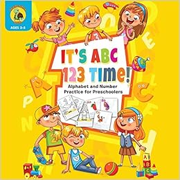 Amazon Com It S Abc 123 Time Alphabet Number Practice For Preschoolers Learn Letters And Numbers Through Number And Letter Tracing And Colouring Ages 3 5 9781773801490 Talking Turtle Books Books