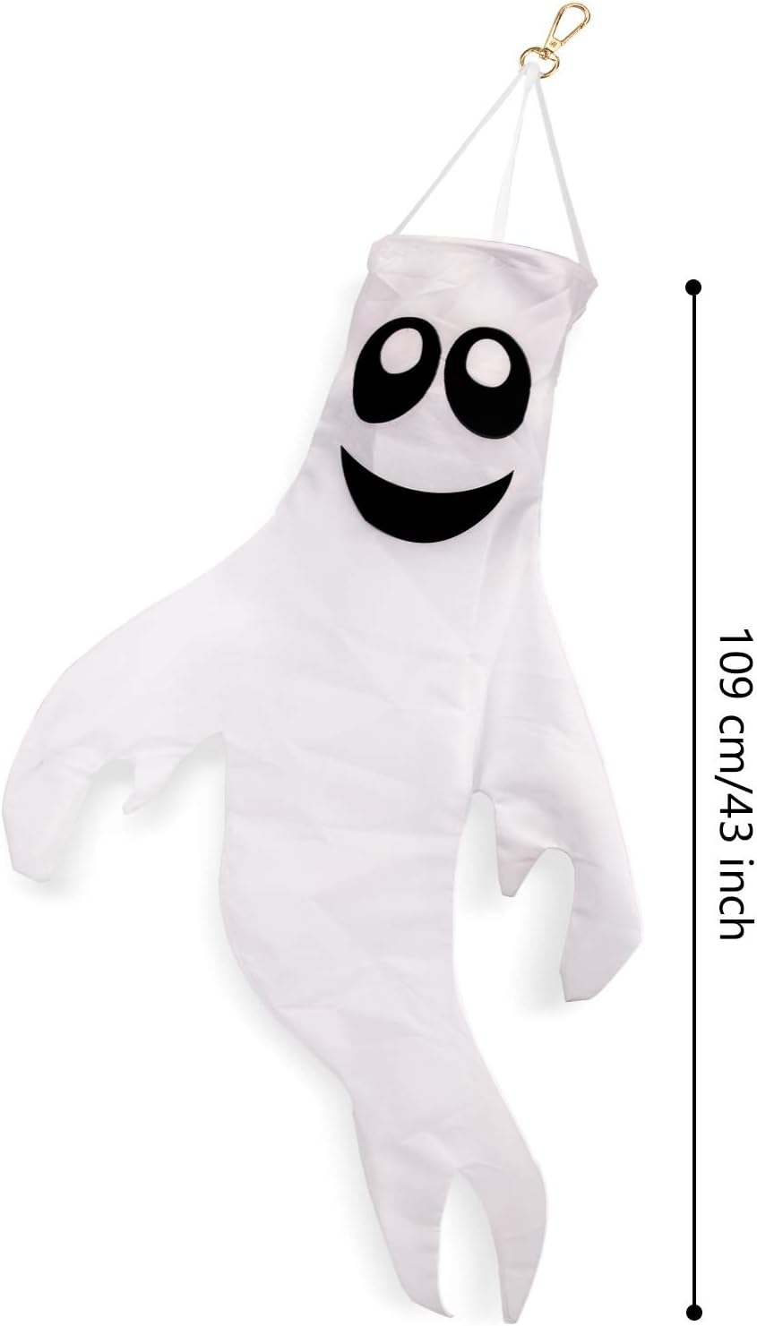 SAVITA 1 Pieza 109cm Halloween Fantasma Manga de Viento Bandera