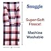 SNUGGIE- The Original Wearable Blanket That Has Sleeves, Warm, Cozy, Super Soft Fleece, Functional Blanket with Sleeves & Pockets for Adult, Women, Men, As Seen On TV- Plaid