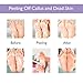 MayBeau 4 Pairs Foot Peel Mask Exfoliating and Moisturizing Baby Foot Mask Set,Peeling Away Callus and Dead Skin,Natural Lavender and Aloe Scented Booties Repair Rough Heels Treatment Soft Smooth Touch Baby Feet 
