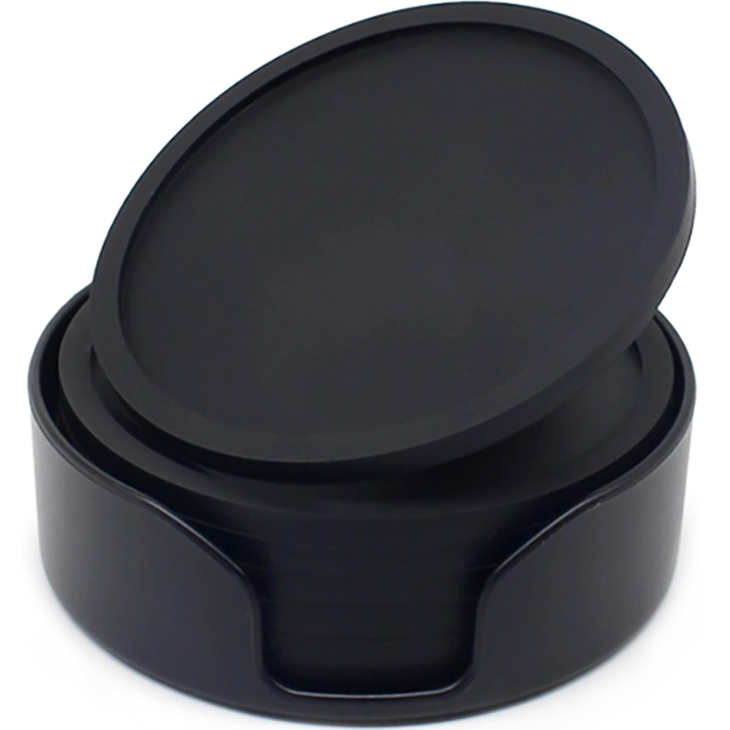 Silicone Coaster Set of 6 Pieces with Silicone Cup