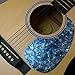 Acoustic Guitar Custom Pickguard - Faux Blue Abalone?