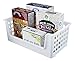 Rubbermaid Slide 'N Stack Basket, 14-inch, White (FG5582RDWHT)