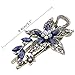 Leegoal Vintage Jewelry Crystal Hair Clips Hairpins- For Hair Clip Beauty Tools
