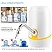 Water Bottle Pump, JZxin USB Charging Automatic Drinking Water Pump Portable Water Dispenser One-button pumping water Fits Universal 5 Gallon Bottle Suitable for Home, Office and Outdoor Camping