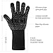 Grill Gloves [Heat & Cooking Gloves] 932°F Extreme High Heat Resistant Grill Gloves Oven Baking Barbecue Grilling Gloves Extra Large Long Cuff EN407 Certified Gloves Aramid & Silicone Gloves