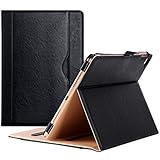 iPad Pro 9.7 Case - ProCase Stand Folio Case Cover for Apple iPad Pro 9.7 Inch 2016, with Multiple Viewing Angles, Document Card Pocket (Black)